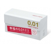 Супер тонкие презервативы Sagami Original 0.01 - 10 шт. - Sagami - купить с доставкой в Домодедово