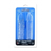 Комплект из 2 прозрачных насадок на пенис PENIS EXTENDER PACK - Dream Toys - в Домодедово купить с доставкой