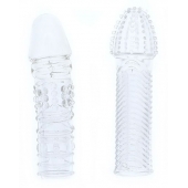 Комплект из 2 прозрачных насадок на пенис PENIS EXTENDER PACK - Dream Toys - в Домодедово купить с доставкой