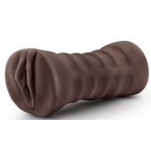 Коричневый мастурбатор-вагина Hot Chocolate Brianna - Blush Novelties - в Домодедово купить с доставкой