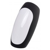 Черно-белый перезаряжаемый мастурбатор Erotist Hailstorm - Erotist Adult Toys - в Домодедово купить с доставкой