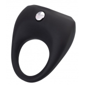 Черное эрекционное виброкольцо Erotist Cosm - Erotist Adult Toys - в Домодедово купить с доставкой
