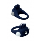 Синее эрекционное виброкольцо STIMU RING - Dream Toys - в Домодедово купить с доставкой
