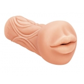 Телесный мастурбатор-ротик Sweet Lips - Lola Games - в Домодедово купить с доставкой