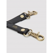 Черный фиксатор для манжет Bound to You Faux Leather Hogtie - Fifty Shades of Grey - купить с доставкой в Домодедово