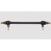 Черная распорка для ног Bound to You Faux Leather Spreader Bar - 50,8 см. - Fifty Shades of Grey - купить с доставкой в Домодедово