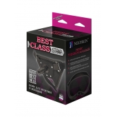Черный пояс для насадок BEST CLASS STRAP - LOVETOY (А-Полимер) - купить с доставкой в Домодедово