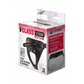 Черный пояс для насадок CLASS STRAP Restyling - LOVETOY (А-Полимер) - купить с доставкой в Домодедово