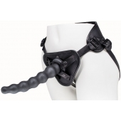 Пояс харнесс BEST UNI strap с 2 насадками - 18 и 22 см. - LOVETOY (А-Полимер) - купить с доставкой в Домодедово