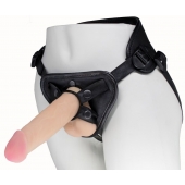 Пояс харнесс BEST UNI strap с 2 насадками - 18 и 22 см. - LOVETOY (А-Полимер) - купить с доставкой в Домодедово