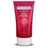 Смазка на водной основе TOREX  Сладкая клубника  - 50 мл. - Torex - купить с доставкой в Домодедово