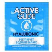 Лубрикант на водной основе Active Glide с гиалуроновой кислотой - 3 гр. - Биоритм - купить с доставкой в Домодедово