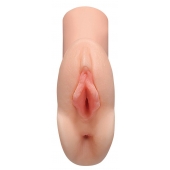 Телесный мастурбатор Perfect Pussy Double Stroker - Pipedream - в Домодедово купить с доставкой