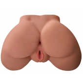Кофейный мастурбатор-полуторс Perfect Ass Masturbator - Pipedream - в Домодедово купить с доставкой