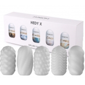 Набор из 5 мастурбаторов Hedy X5 Mixed - Svakom - в Домодедово купить с доставкой