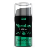 Жидкий интимный гель с эффектом вибрации Vibration! Ganjah - 15 мл. - INTT - купить с доставкой в Домодедово