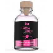 Массажный гель с согревающим эффектом Cotton Candy - 30 мл. - INTT - купить с доставкой в Домодедово