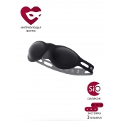 Черная плотная силиконовая маска - ToyFa - купить с доставкой в Домодедово