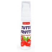 Гель-смазка Tutti-frutti со вкусом барбариса - 30 гр. - Биоритм - купить с доставкой в Домодедово