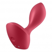 Красный вибромассажёр простаты Satisfyer Backdoor Lover - 14 см. - Satisfyer - в Домодедово купить с доставкой