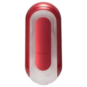 Красный мастурбатор Flip Zero Red   Warmer с подогревом - Tenga - в Домодедово купить с доставкой