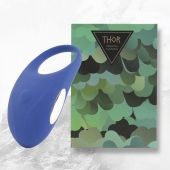 Синее кольцо с вибрацией Thor Cockring - FeelzToys - в Домодедово купить с доставкой