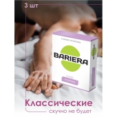 Классические презервативы Bariera Classic - 3 шт. - Bariera - купить с доставкой в Домодедово