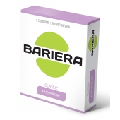 Классические презервативы Bariera Classic - 3 шт. - Bariera - купить с доставкой в Домодедово