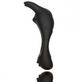 Черное эрекционное кольцо с двумя моторами Zeus Dual Vibe Cock Ring - FeelzToys - в Домодедово купить с доставкой