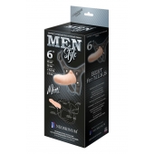Пустотелый фаллопротез MEN STYLE - 17,5 см. - LOVETOY (А-Полимер) - купить с доставкой в Домодедово