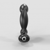 Черный вибромассажер простаты и промежности Prostate Pro с пультом ДУ - Bathmate - в Домодедово купить с доставкой