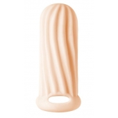 Телесный фаллоудлинитель Homme Wide - 11 см. - Lola Games - в Домодедово купить с доставкой