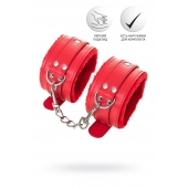 Красные оковы Anonymo из искусственной кожи - ToyFa - купить с доставкой в Домодедово