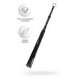 Черный флоггер Anonymo - 64 см. - ToyFa - купить с доставкой в Домодедово