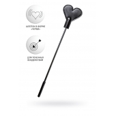 Черный стек со шлепком в форме сердца Anonymo - 35 см. - ToyFa - купить с доставкой в Домодедово