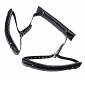 Черные кожаные стропы для фиксации Anonymo - ToyFa - купить с доставкой в Домодедово