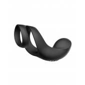 Черное эрекционное кольцо Benedict для стимуляции промежности - Svakom - в Домодедово купить с доставкой