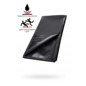 Черная простыня для секса из ПВХ - 220 х 200 см. - ToyFa - купить с доставкой в Домодедово