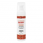 Разогревающее массажное масло  с ароматом клубники Gourmet Strawberry - 50 мл. - Exsens - купить с доставкой в Домодедово