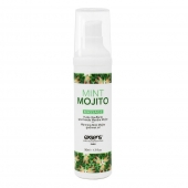 Разогревающее массажное масло с ароматом мохито Gourmet Mint Mojito - 50 мл. - Exsens - купить с доставкой в Домодедово