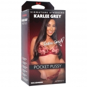 Мастурбатор-вагина Karlee Grey ULTRASKYN Pocket Pussy - Doc Johnson - в Домодедово купить с доставкой