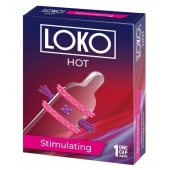 Стимулирующая насадка на пенис LOKO HOT с возбуждающим эффектом - Sitabella - в Домодедово купить с доставкой