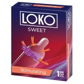 Стимулирующая насадка на пенис LOKO SWEET с возбуждающим эффектом - Sitabella - в Домодедово купить с доставкой