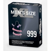 Стимулирующая насадка на пенис MEN SIZE 999 - Sitabella - в Домодедово купить с доставкой
