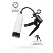 Прозрачная механическая помпа для пениса Viggo - Sexus - в Домодедово купить с доставкой