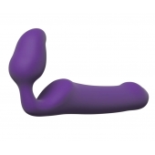 Фиолетовый безремневой страпон Queens L - Adrien Lastic - купить с доставкой в Домодедово