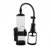 Прозрачная вакуумная помпа с вибрацией Vibrating Penis Pump - Dream Toys - в Домодедово купить с доставкой