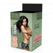 Телесный мастурбатор-вагина Olivia - Dream Toys - в Домодедово купить с доставкой