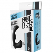 Черный вибромассажер простаты FantASStic Vibrating Prostate Massager - 11,3 см. - Dream Toys - в Домодедово купить с доставкой