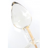 Прозрачный леденец в форме малой анальной пробки со вкусом пина колада - Sosuчki - купить с доставкой в Домодедово